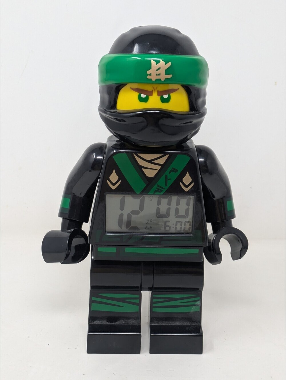 LEGO Ninjago Movie Lloyd Digital Alarm Clock Big Minifigure Lighted 2017 TESTED